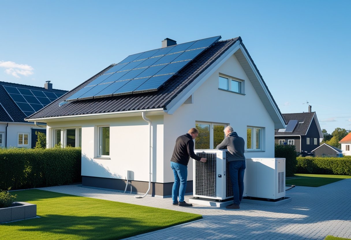 Energibesparelser i hjemmet med varmepumper og tagdækning i Odense