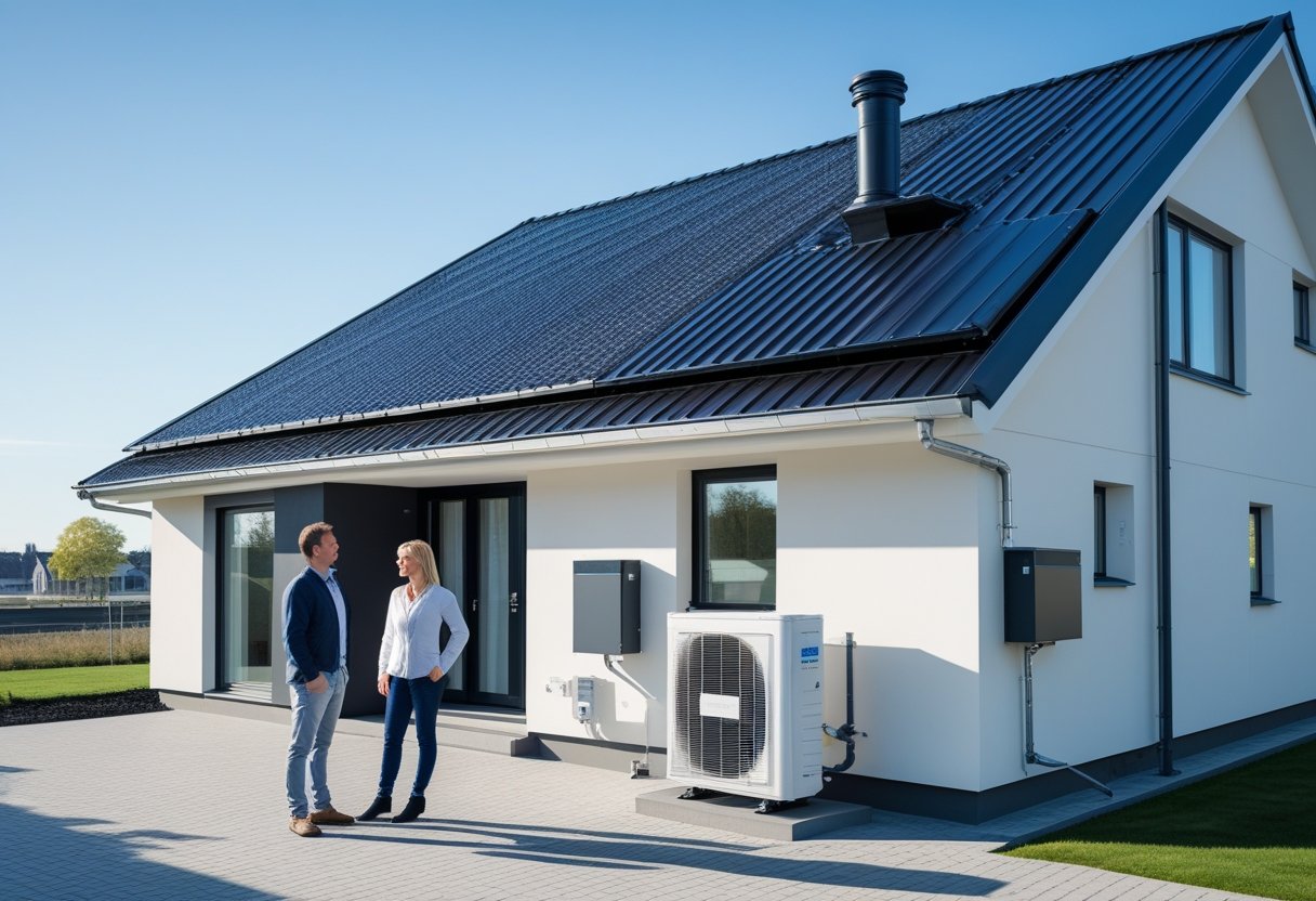 Energisavings med varmepumper og nyt tag på Amager